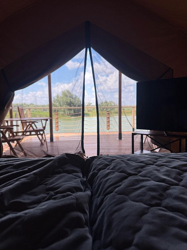 Фото 1 из отзыва о базе отдыха Донская Миля