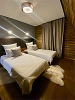 Коттедж Апус 2-этажный 100 кв.м., Глэмпинг Moon Glamp, Архыз