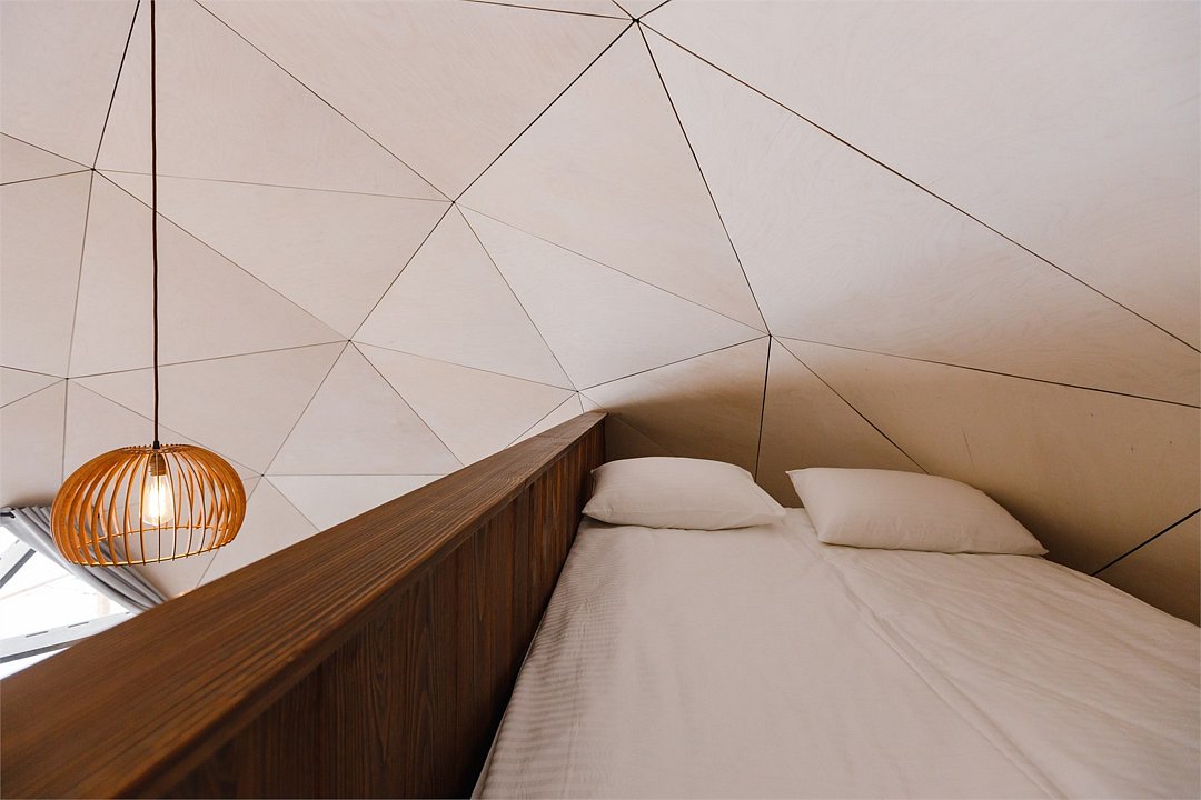 Купольный дом VIP 2-местный 1-комнатный