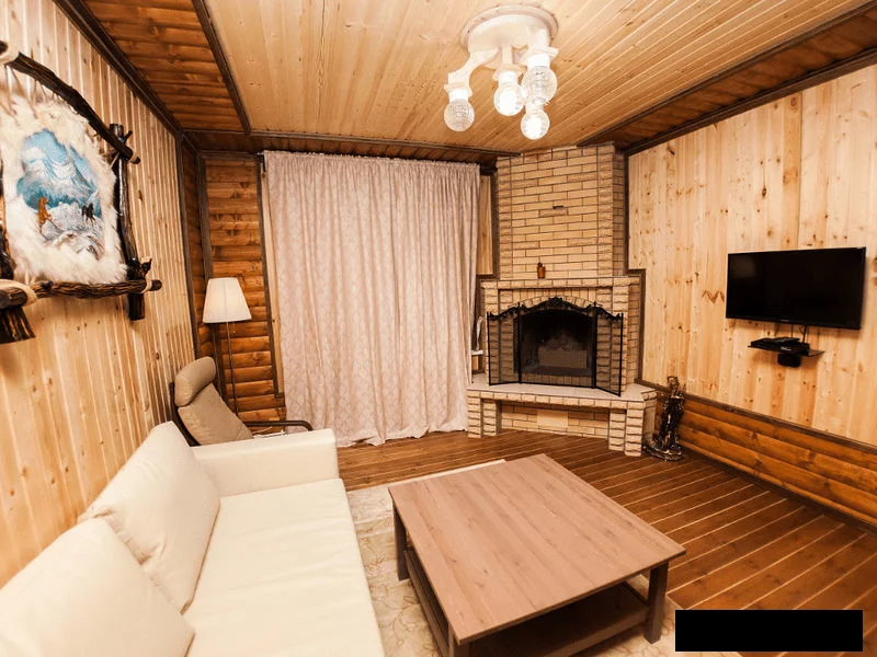 Коттедж 2-местный (с камином и кухней)