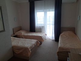 3-х мест.с 3 раздельными кроватями, Гостевой дом Никос, Новофёдоровка