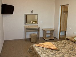 2-ух комнатный с диваном, Гостевой дом Никос, Новофёдоровка