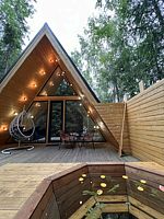 Афрейм для 2-4х гостей с купелью, Гостевые дома KLEVER HOUSE - Хиттолово, Хиттолоярви