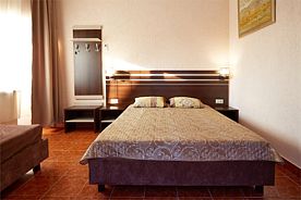 Улучшенный номер с видом на море и балконом, Гостевой дом Ультрамарин, Евпатория