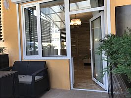 С видом на горы. С террасой № 11, Гостевой дом Лазурный берег, Морское