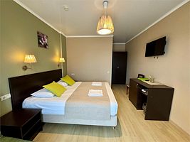 Двухместный с общим балконом и креслом-кроватью, Гостевой дом KESEA Family, Геленджик