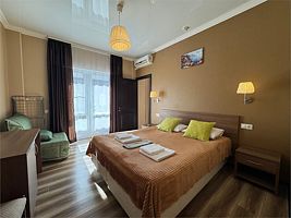 Апартаменты с кухней 1 этаж, Гостевой дом KESEA Family, Геленджик