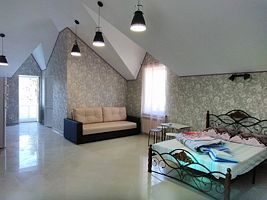 Студия-люкс с двуспальной кроватью, Гостевой дом на Санаторной, Сочи