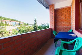 Номер с собственной террасой, Семейный клуб отдыха Арго, Лазаревское