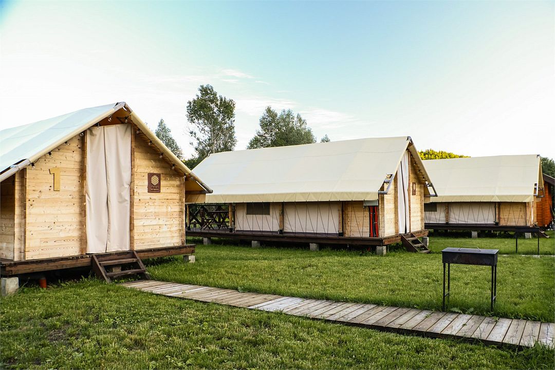 Глемпинг 2-местный (Сафари-тент)