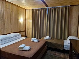 Студия двухкомнатная с кухней, Гостевой комплекс Nefёd, Архыз