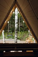 Треугольный афрейм для 2-6 чел, Глэмпинг Klever House Лехтуси, Лехтуси Парк