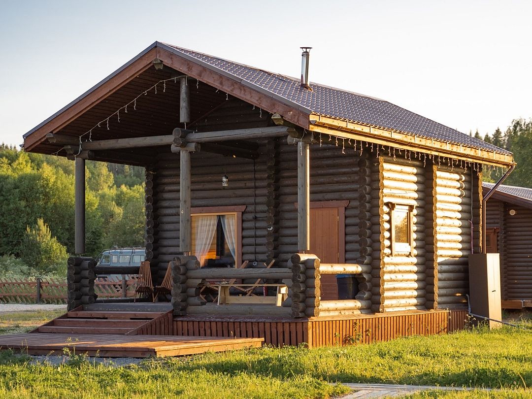 База отдыха Корни, Тамбичозеро, Республика Карелия