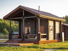 Дом №1, База отдыха Корни, Тамбичозеро