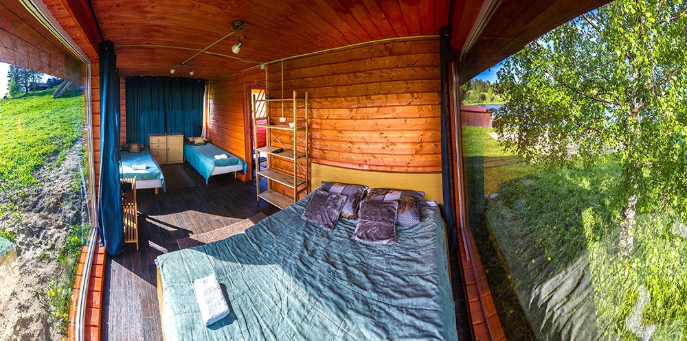 Дом 4-местный 1-коматный №8 Панорамный