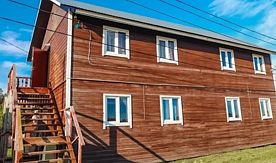 Номер 4-местный в доме №10 правая часть, База отдыха Микли-Ольгино, Микли