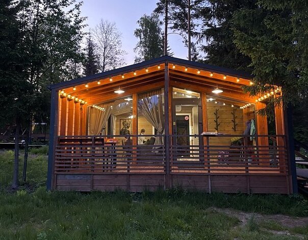 База отдыха Klever House Стеклянный ручей (Клевер Хаус Стеклянный ручей), Ленинградская область, Всеволожский район деревня Лемболово поселок Стеклянный