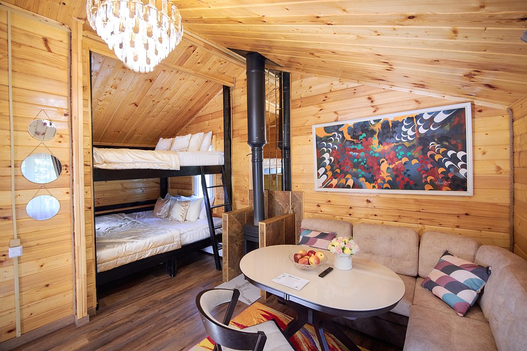 Дом Романтика 4-местный 1-комнатный (с купелью)