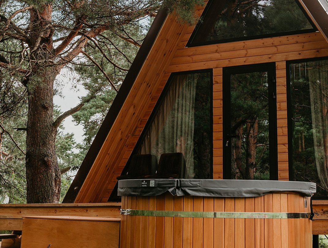 А-фрейм 2-местный (с купелью фурако)