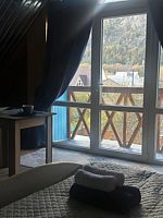 Двухместный номер Standard с балконом двуспальная кровать, База отдыха Райские яблоки, Теберда