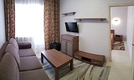 Люкс с балконом, Дом отдыха Прибрежный, поселок Белое Озеро