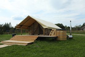 Лодж Закаты Селигера с фурако, Глэмпинг Носороги, Сорога