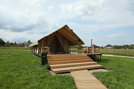 Лодж Озерный Простор с фурако, Глэмпинг Носороги, Сорога