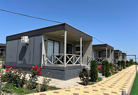 1-мест. (разм. в 2-мест.) домик, Туркомплекс Мамрач, село Советское, Магарамкентский район