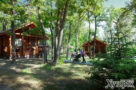 Коттедж рубленный, База отдыха Хуторок, Семилуки