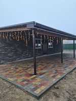 Дом Баня с печью на дровах, База отдыха Лазурная, Начало