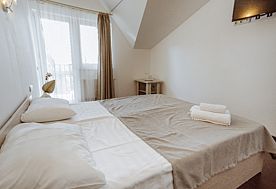 1-мест. (разм. в 2-мест.) станд. без балк. (мансардный), Пансионат Ривьера, Пицунда