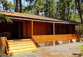 2-мест. коттедж улучш., Пансионат Лдзаа Госдача, Пицунда