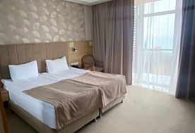 1-мест. (разм. в 2-мест.) делюкс, Гостевой дом Niyara, Дербент