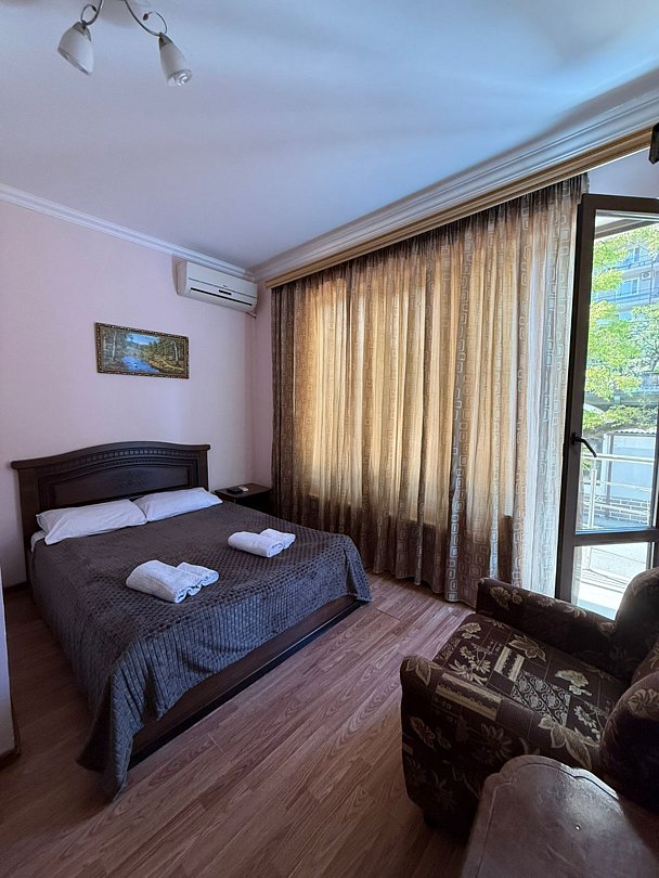 Стандартный 2-местный 1-комнатный (с балконом)