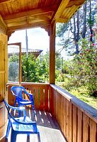 2-мест. коттедж (вид на море), Пансионат Сосновая роща, Пицунда