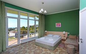 Большой двухместный с 1 кроватью, Гостевой дом Лаванда, Небуг