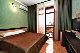 Стандарт с балконом, Гостевой дом Парус, Геленджик