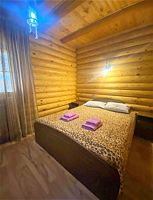 Двухместный номер (деревянный корпус) Стандартный 2 отдельные кровати, Гостевой дом Ирбис, Теберда