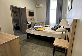 3-мест. 2-комн. еврономер с балк., корп. 1, Дом отдыха Мидель Гагра, Гагра