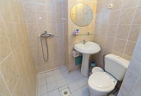 1-мест. (разм. в 2-мест.) станд. с балк., корп. 2, Дом отдыха Мидель Гагра, Гагра