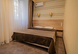 3-мест. (разм. в 4-мест.) 3-комн. комфорт, Пансионат Литфонд, Пицунда