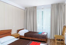 3-мест. 1-комн. станд., корп. 2, Дом отдыха имени Челюскинцев, Гагра