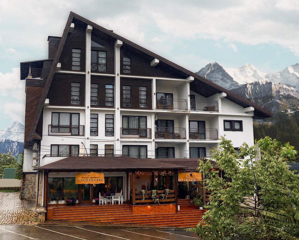 Апарт-отель Co-Co Village (Ко-Ко Вилладж), Краснодарский край, Сочи село Монастырь Адлер Красная поляна Эстосадок Роза Хутор