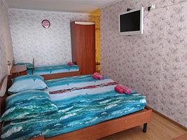 Трехместный с балконом 3-2, Гостевой дом Стелла, Сочи