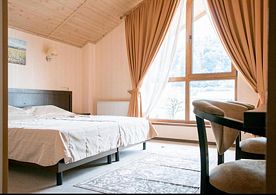 Улучшенные 2-х местные апартаменты с  1 двуспальной кроватью, Гостевой дом Дача на Березовой, Эстосадок