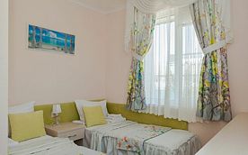 Эконом без балкона корпус 5, Пансионат Кристалл-Уют, Анапа