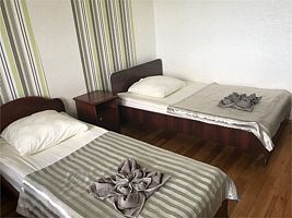 Двухместный стандарт с раздельными кроватями без балкона, Гостевой дом Мунгэн-Сэргэ, село Жемчуг