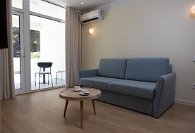 2-мест. джуниор сьют с террасой (вид на парк), Отель Portoritsa, Гечрипш