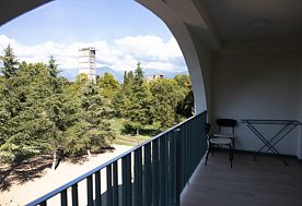 1-мест. (разм. в 2-мест.) апартаменты (вид на парк), Отель Portoritsa, Гечрипш