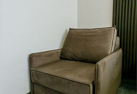 1-мест. (разм. в 2-мест.) комфорт DBL (вид на море), База отдыха Бухта Мечты, Гагра